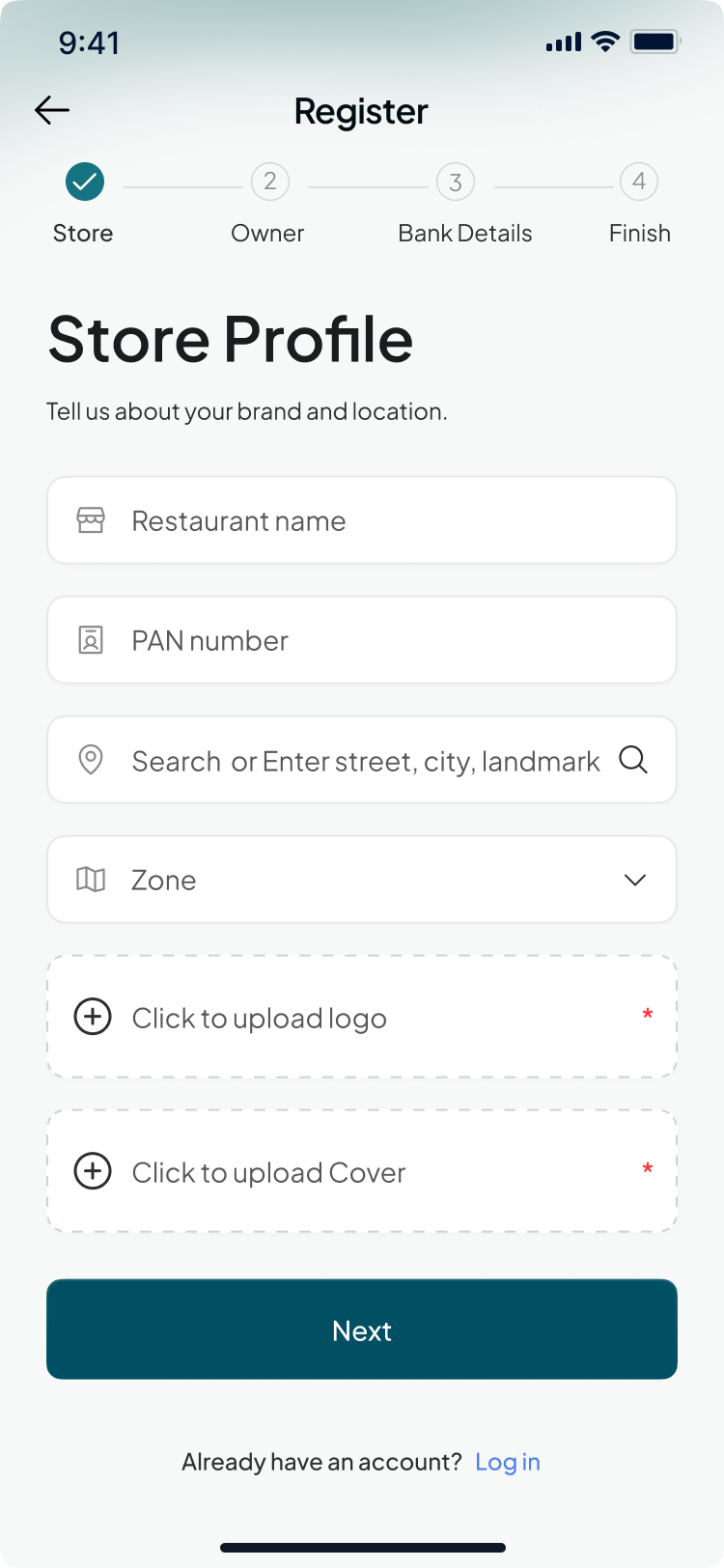 NepMeals restaurant app phone preview